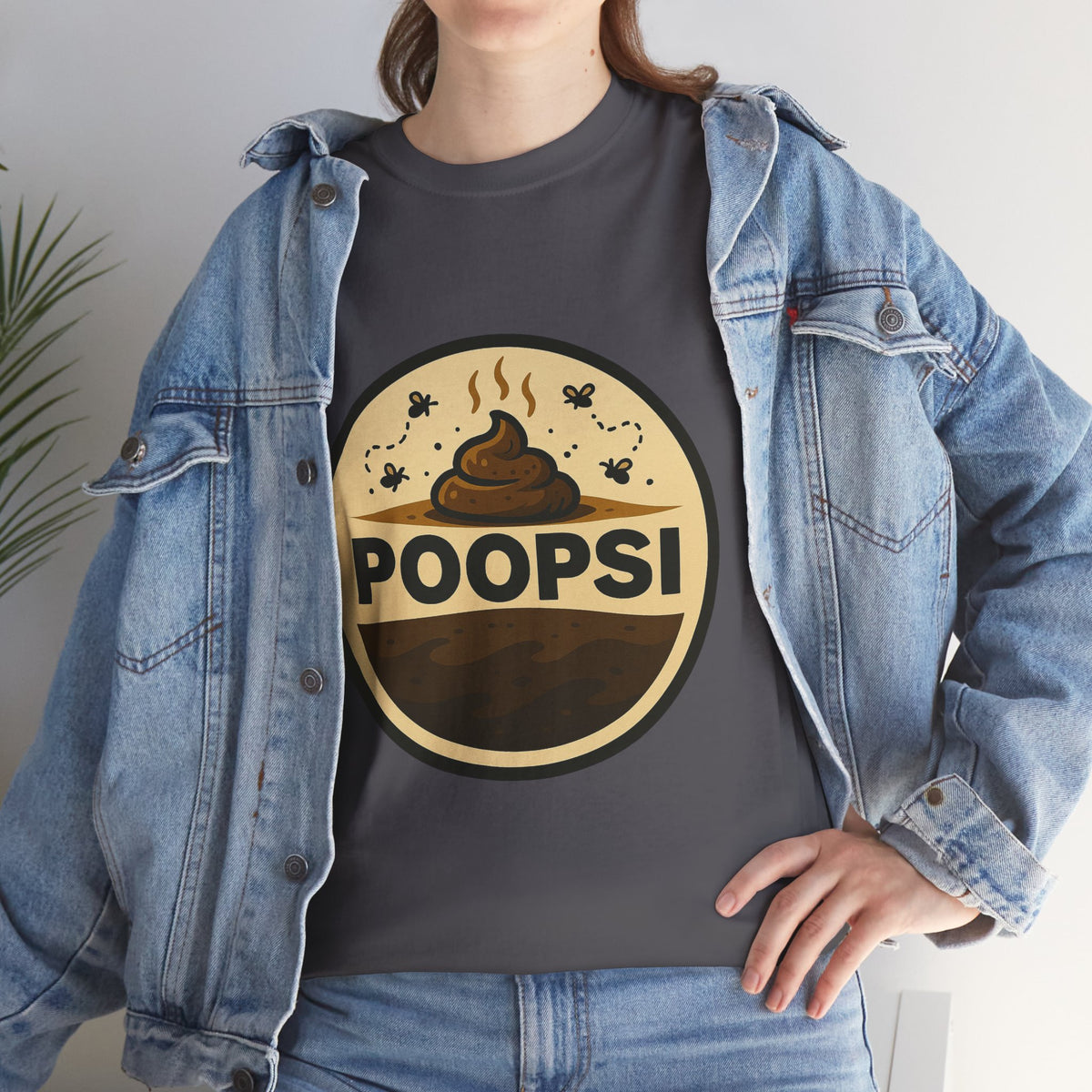 Poopsi Logo Tee | Funny Poop Graphic T-Shirt