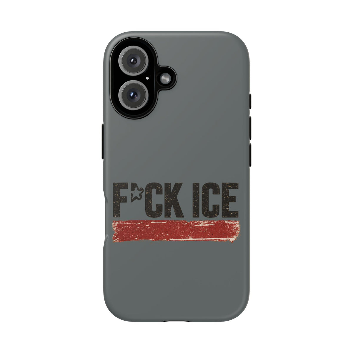 Phone Case - "F*CK ICE" Distressed Protest Design
