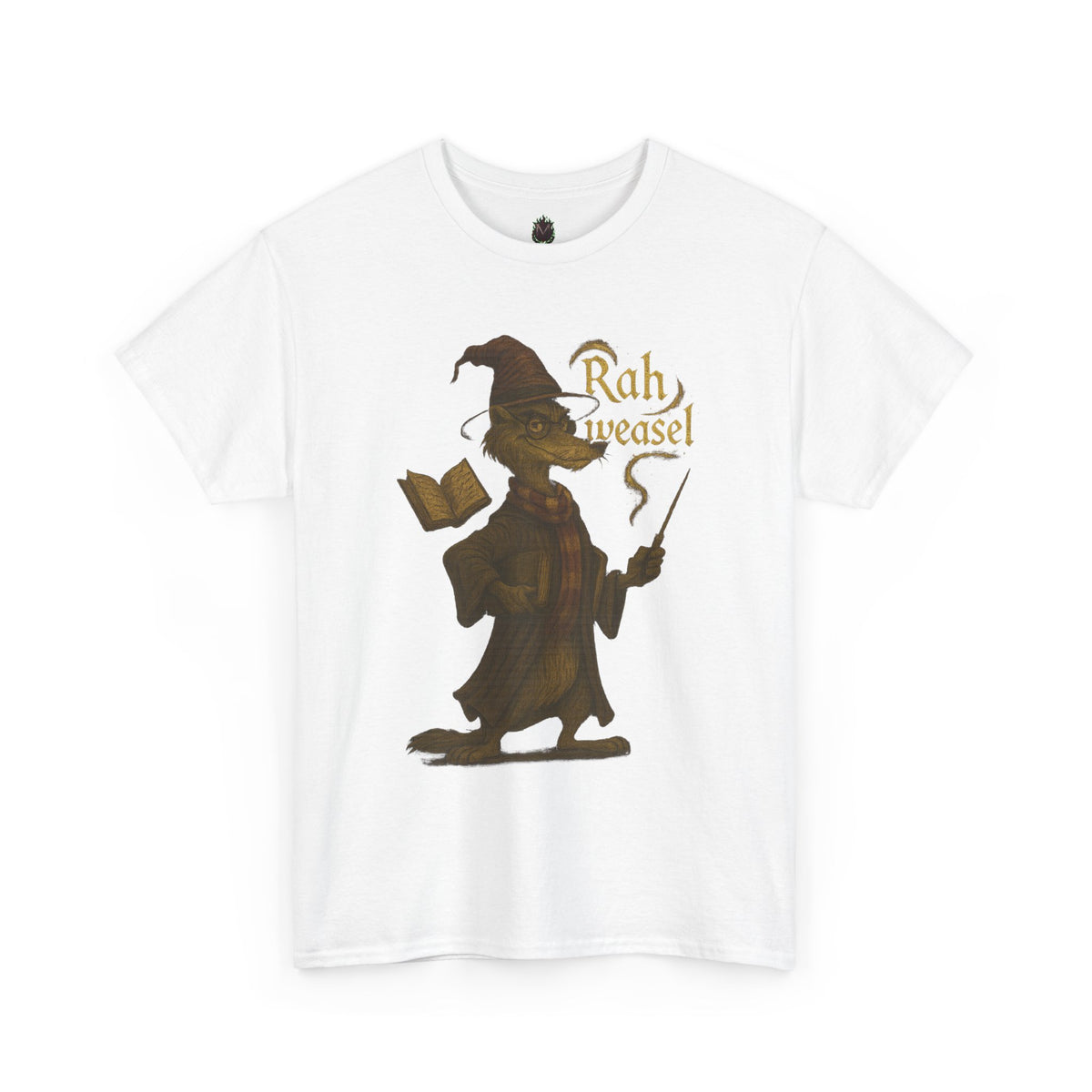 Rah Weasel – Vintage Wizard Parody Tee