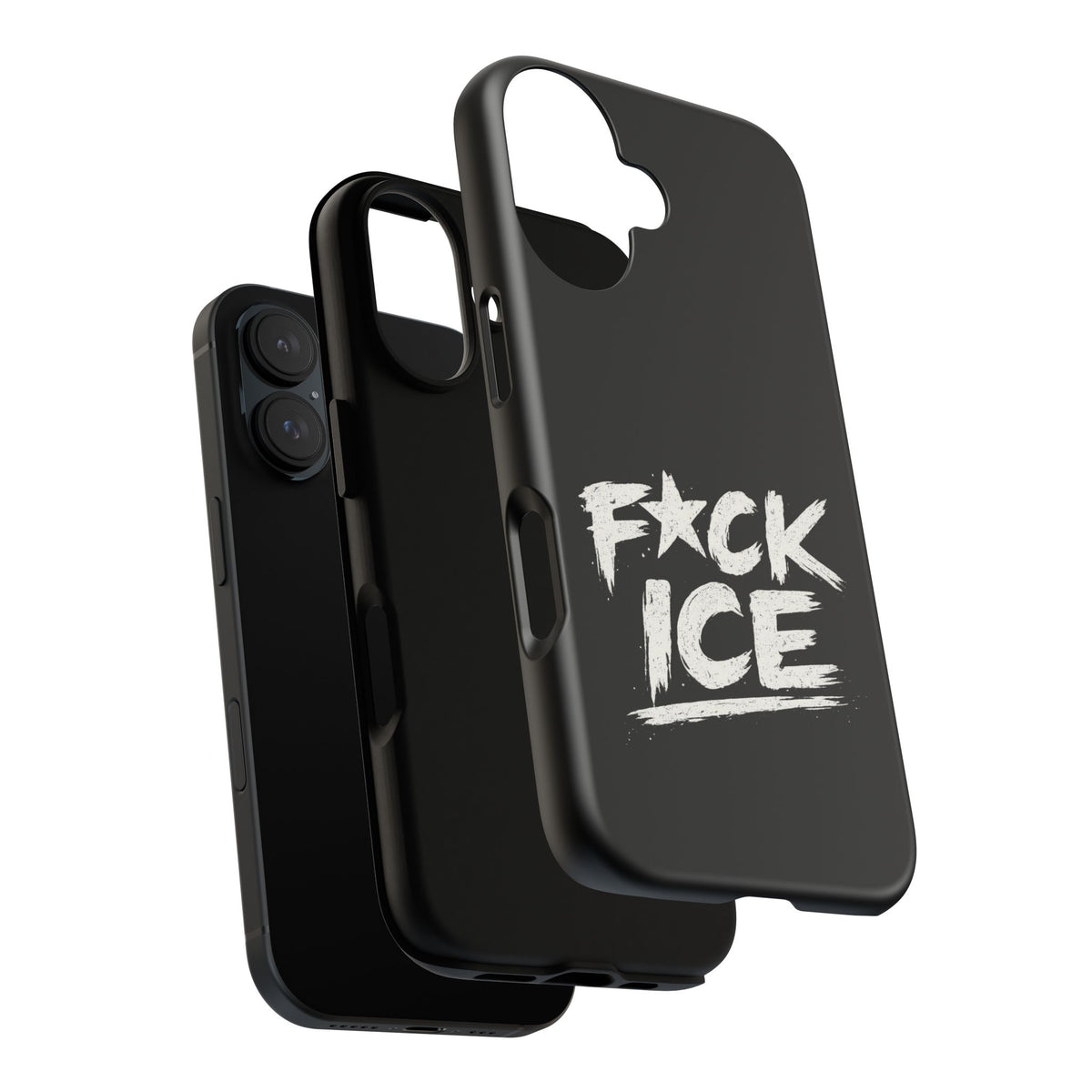 Phone Case — “F*ck Ice” Bold Protest Graphic Protective Case