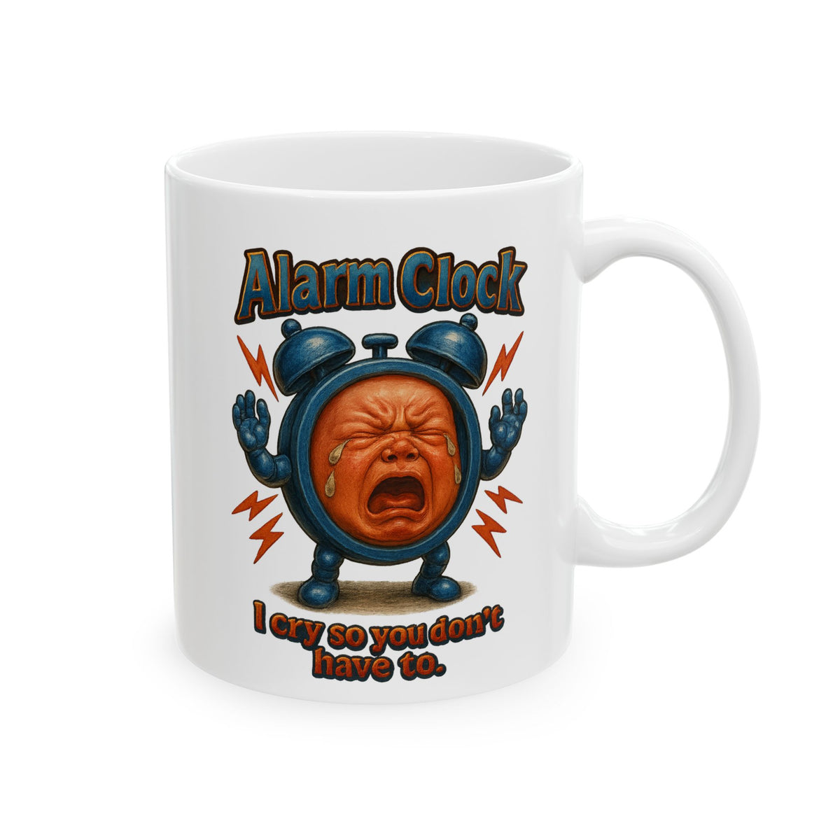 Alarm Clock Coffee Mug