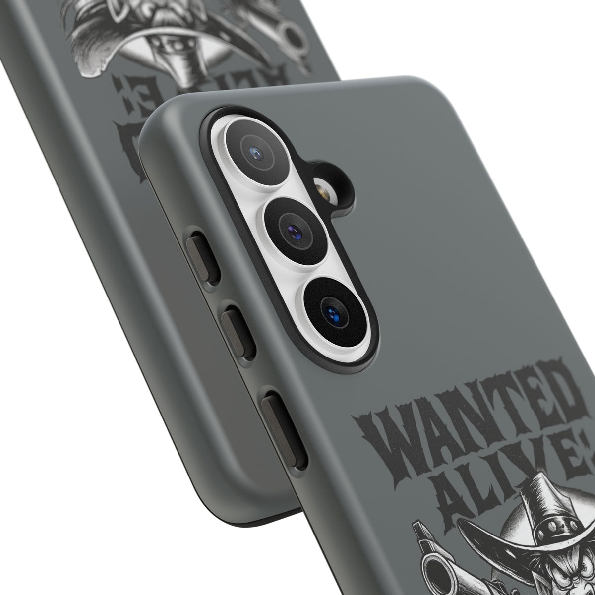 Phone Case — "Wanted Alive!" Cowboy Chewin' Tobacco Graphic