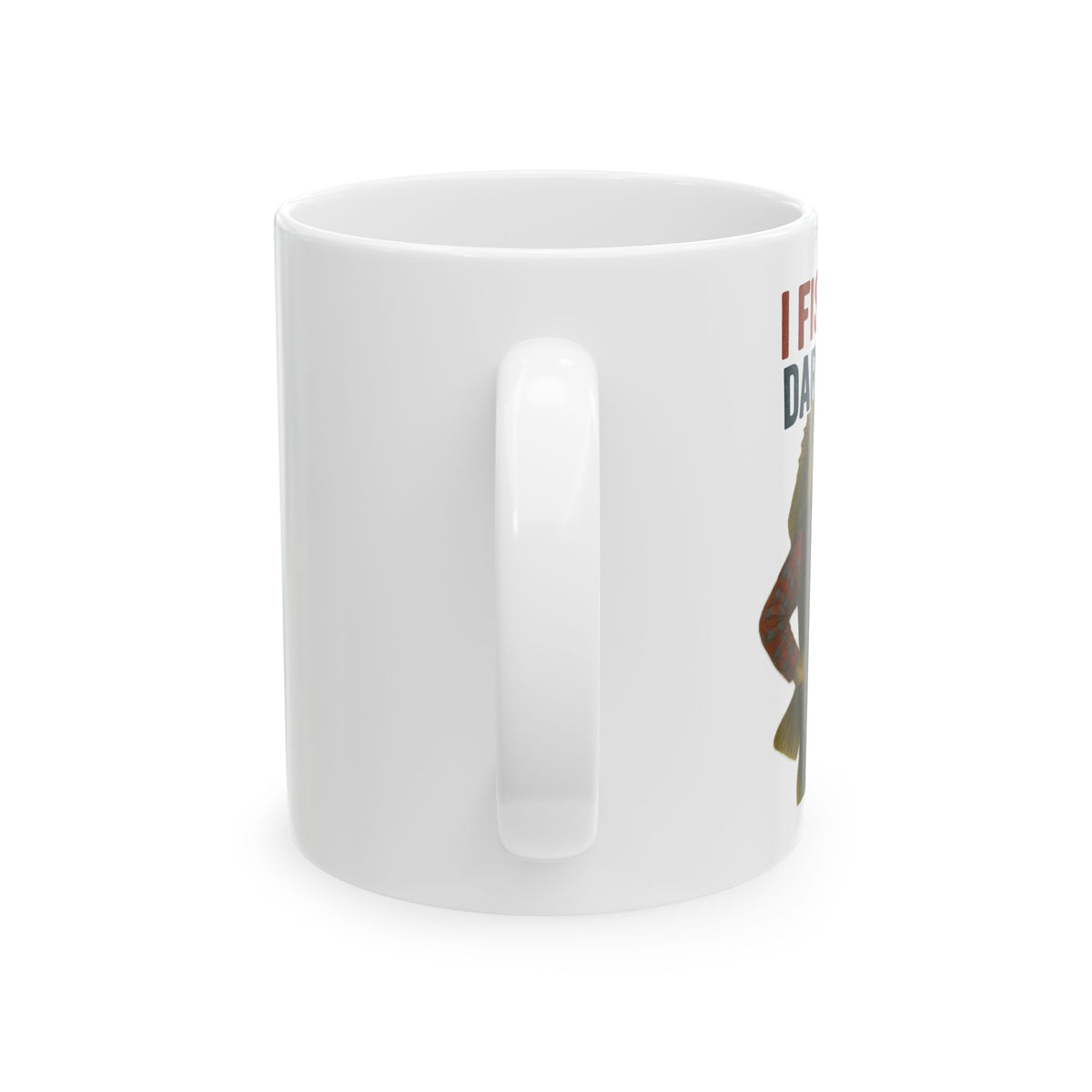I Fishing Dare You – Funny Bass Fisherman Mug