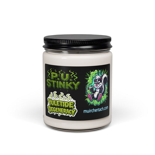 P.U. Stinky Candle - Fun Scented Soy Candle, Unique Gift, Home Fragrance, Quirky