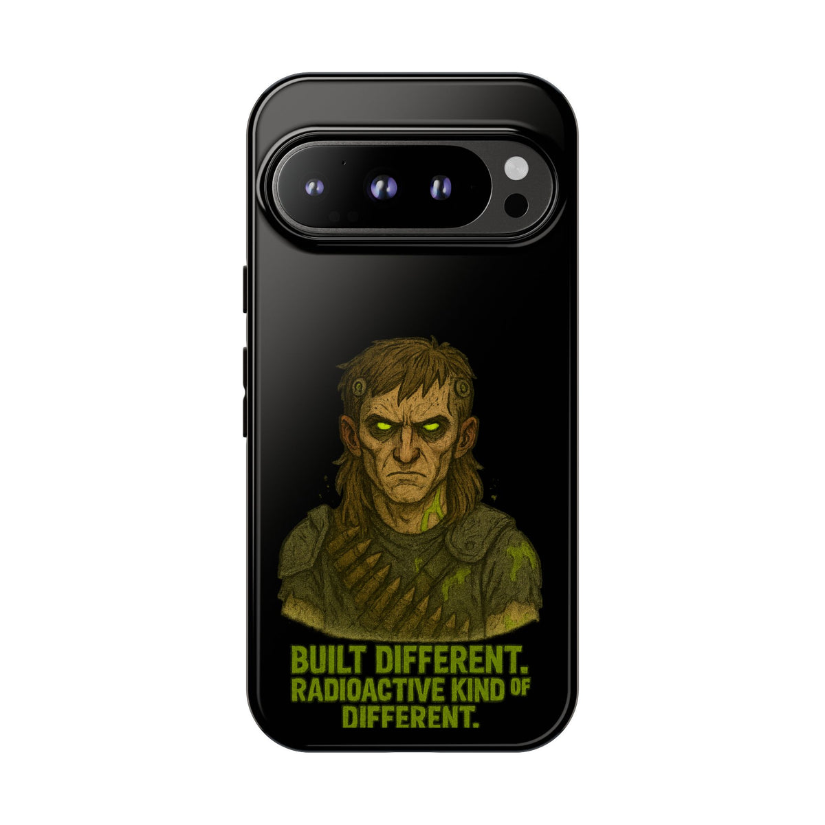 Phone Case — "Built Different, Radioactive Kind of Different" Mutant Design