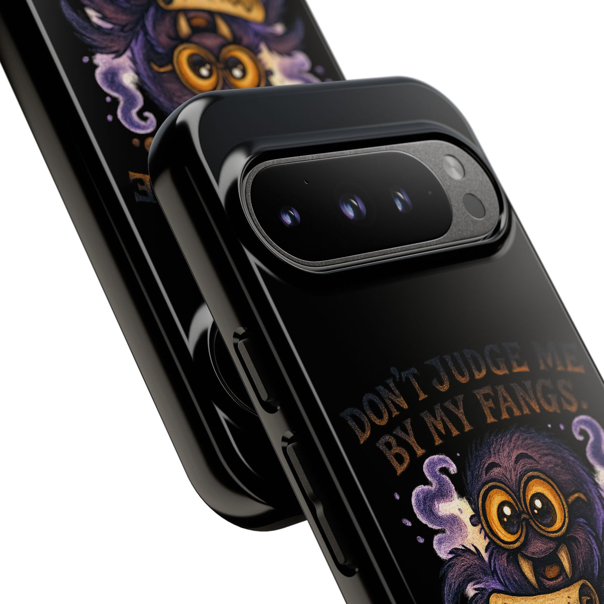 Phone Case — Fiery One-Eyed Demon with "I See Your Soul... And It's Disappointing"