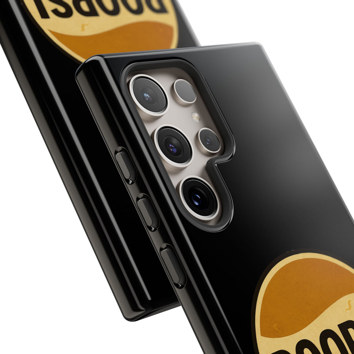 Poopsi Retro Logo Phone Case — Funny Vintage Soda-Inspired iPhone Cover