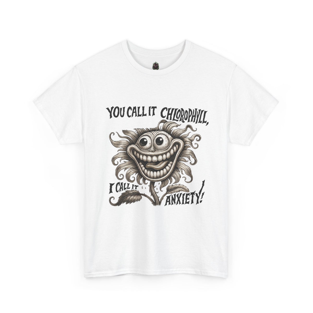Chlorophyll & Anxiety – Twisted Sunflower Tee