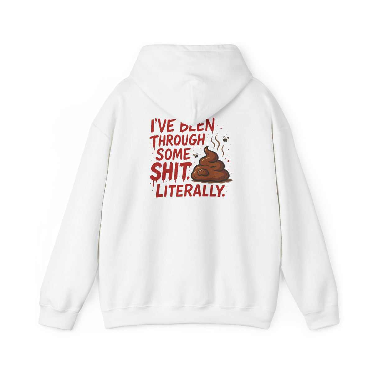 I've Been Through Some Shit Literally Hoodie — Funny Graphic Pullover