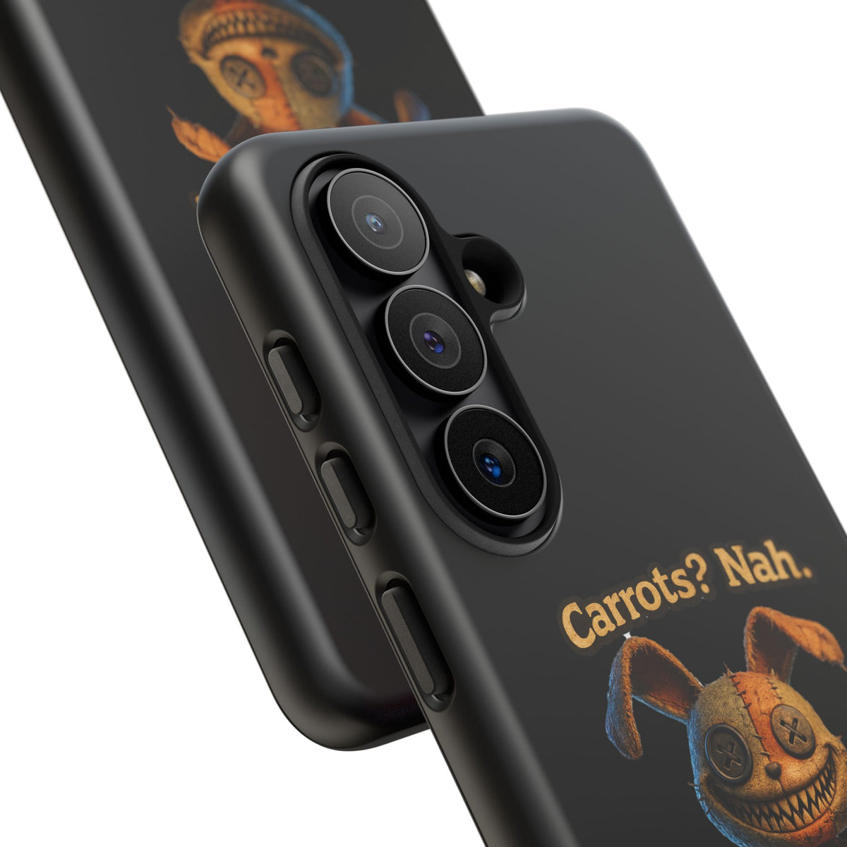 Phone Case — Creepy Bunny "Carrots? Nah. I crave screams." Horror iPhone Case