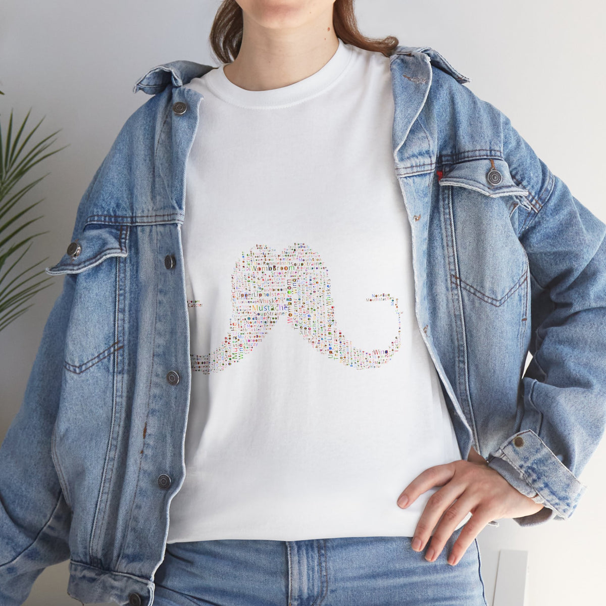 Funny Mustache Tee