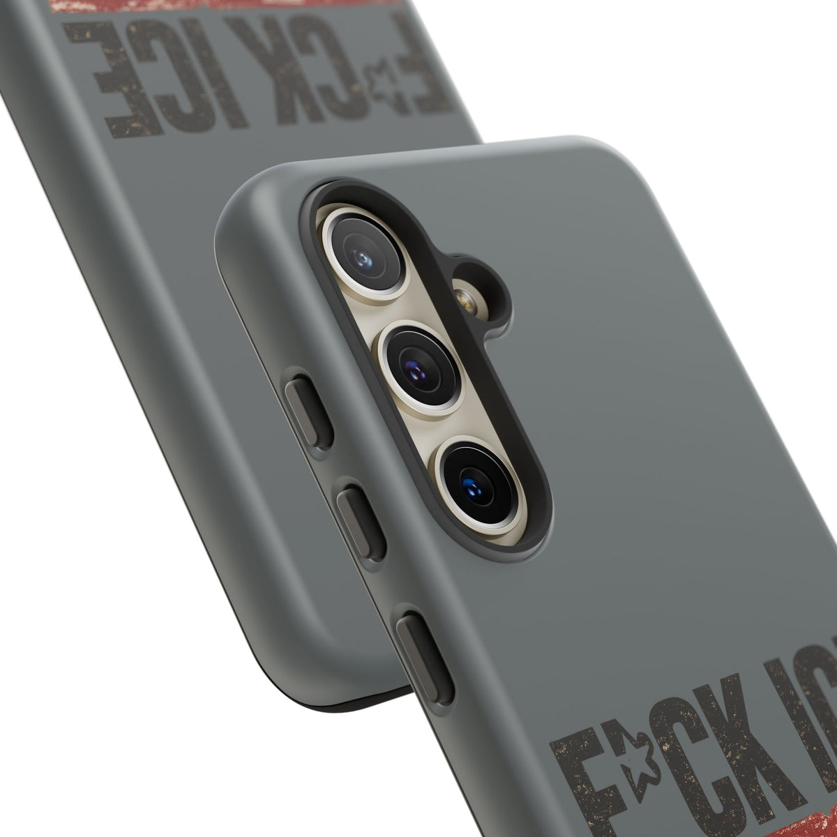 Phone Case - "F*CK ICE" Distressed Protest Design