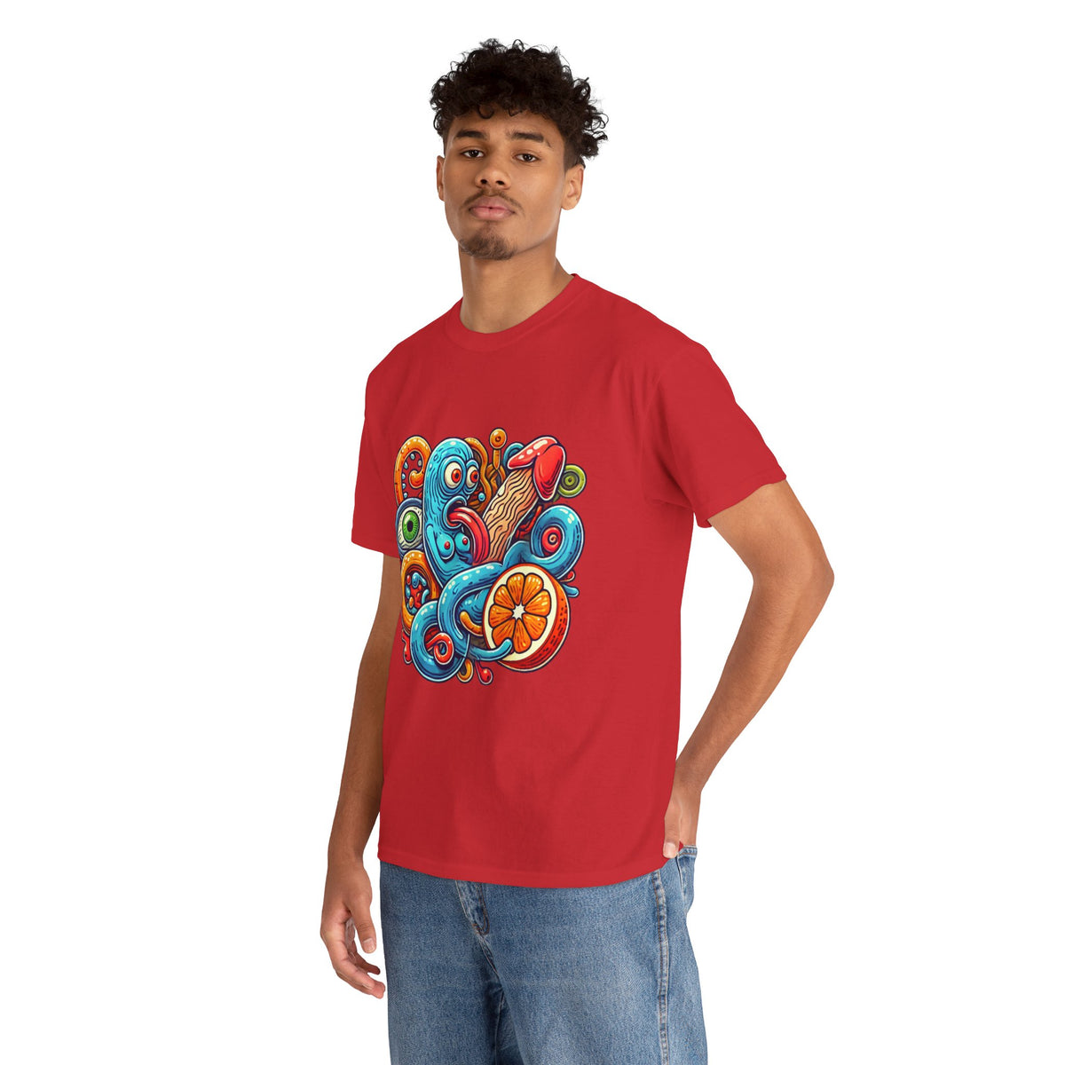 "Psychedelic Creatures" Trippy Art T-Shirt