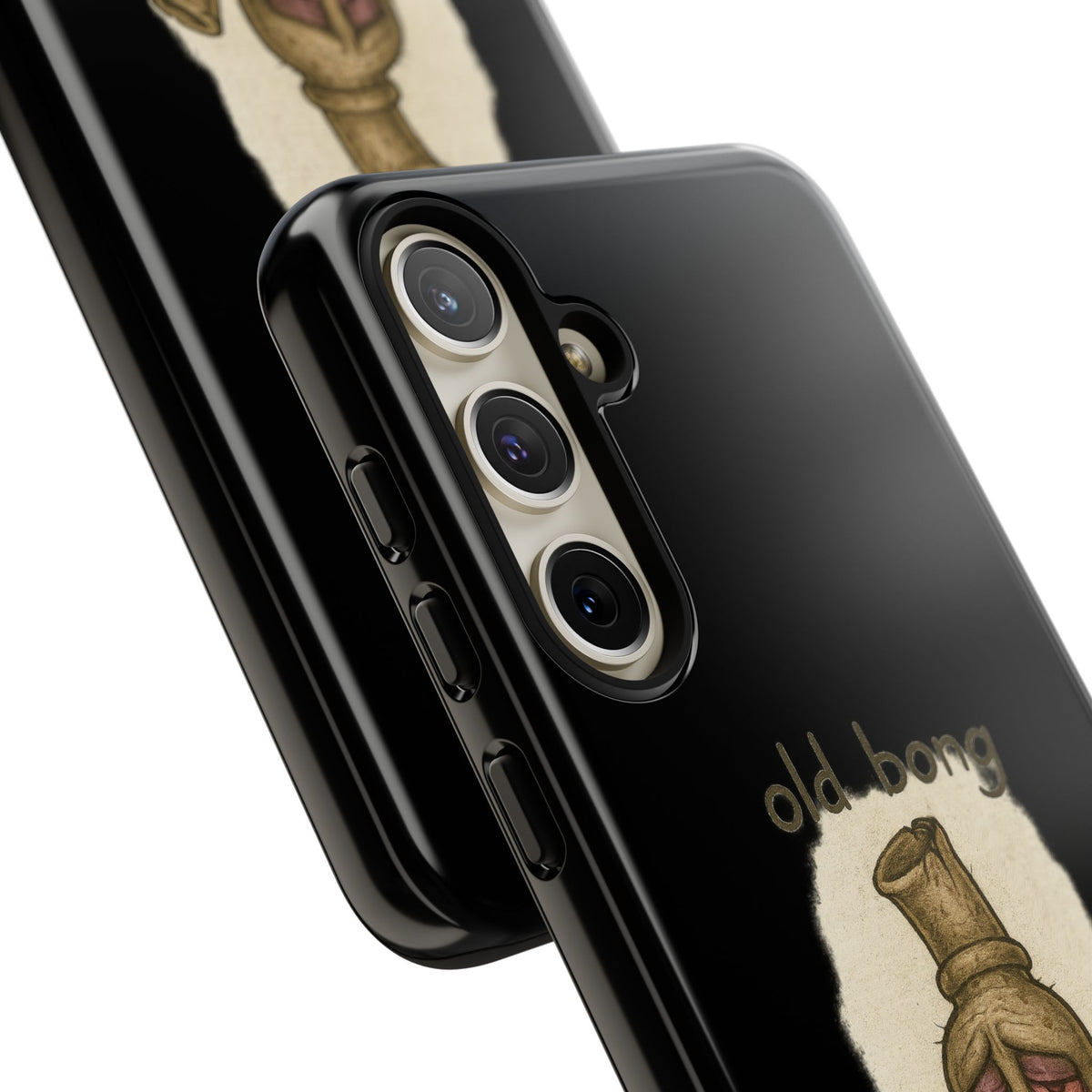 Phone Case — 'Old Bong' Funny Stoner Illustration, "This Is My Life's Bong"