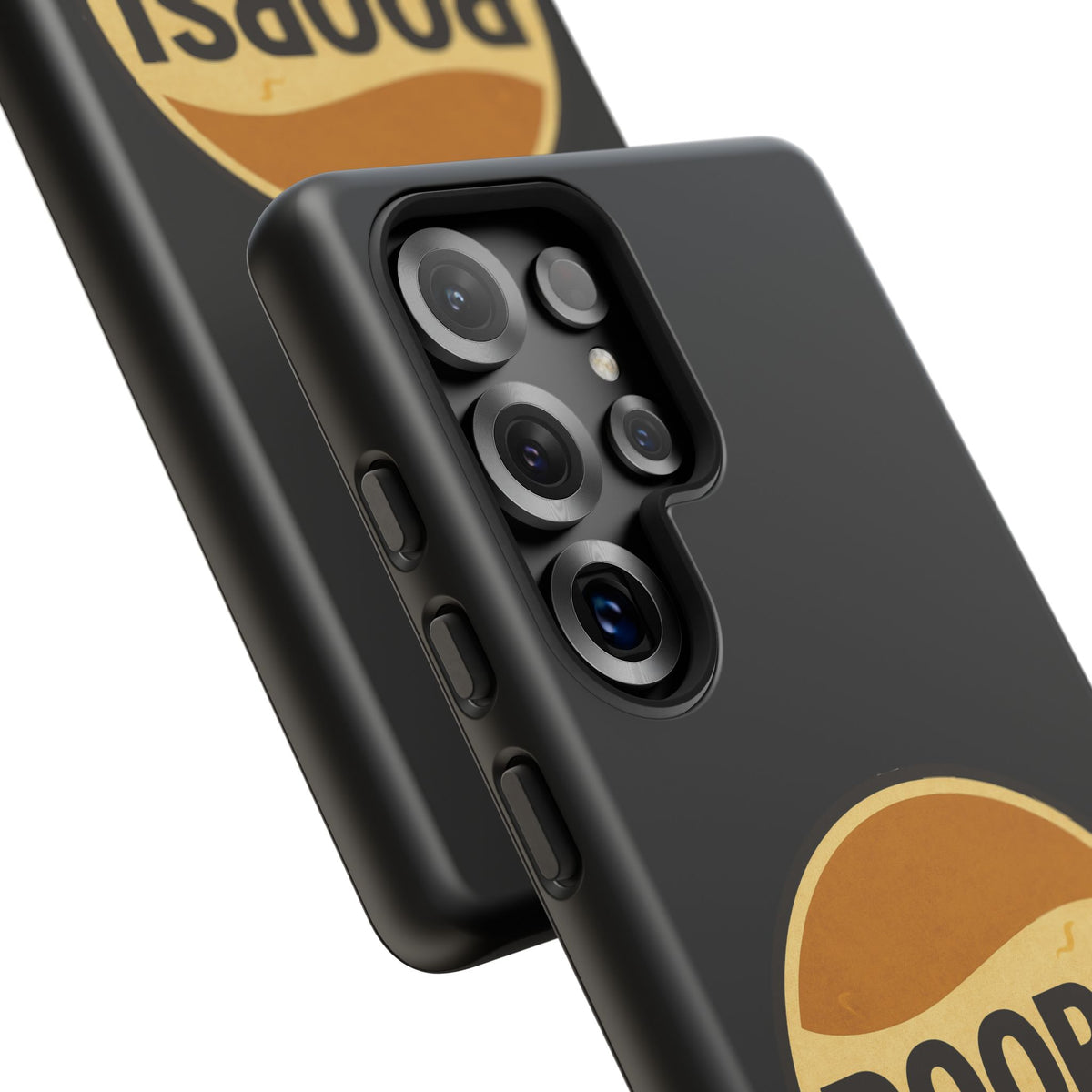 Poopsi Retro Logo Phone Case — Funny Vintage Soda-Inspired iPhone Cover