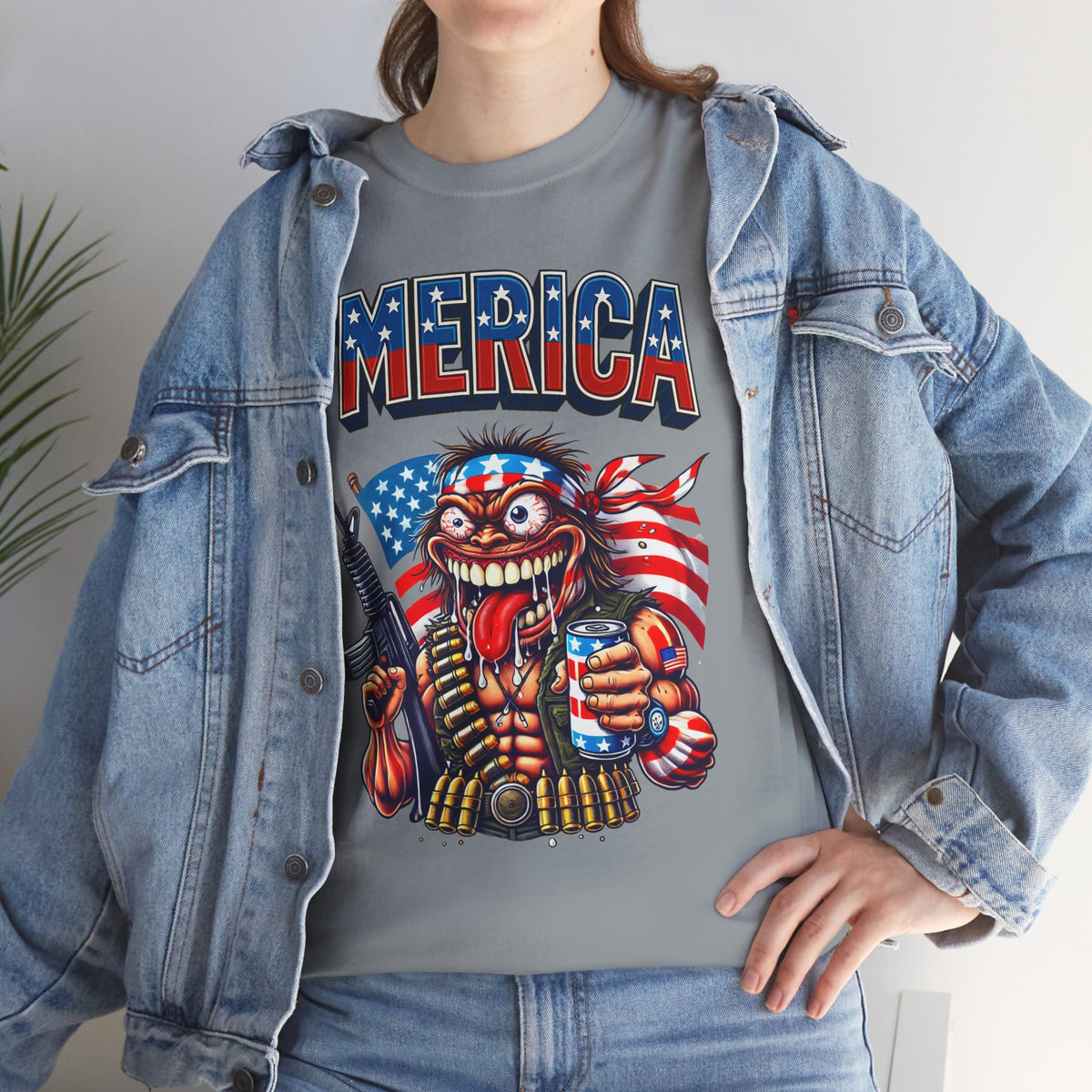 ‘MERICA – Patriotic Mayhem Graphic Tee