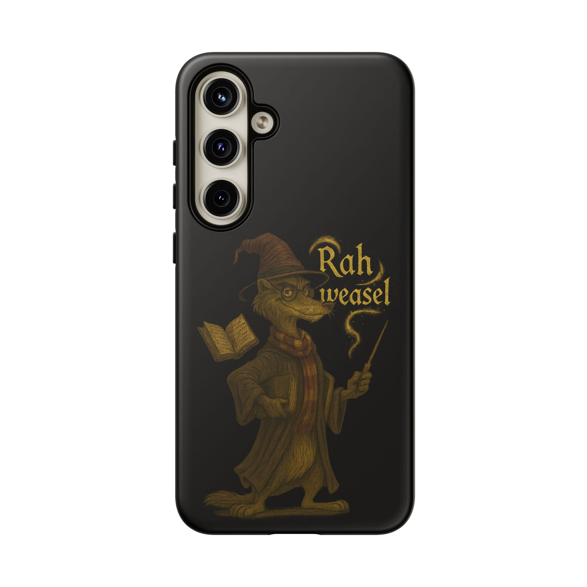 Rah Weasel Wizard Phone Case — Cute Fantasy Magical Creature iPhone Cover