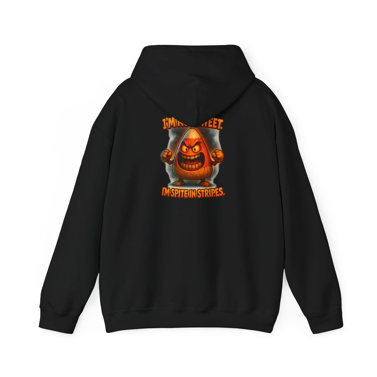 Hoodie — Angry Gnome Graphic "I'm No Gnome, In Spite of Stripes"