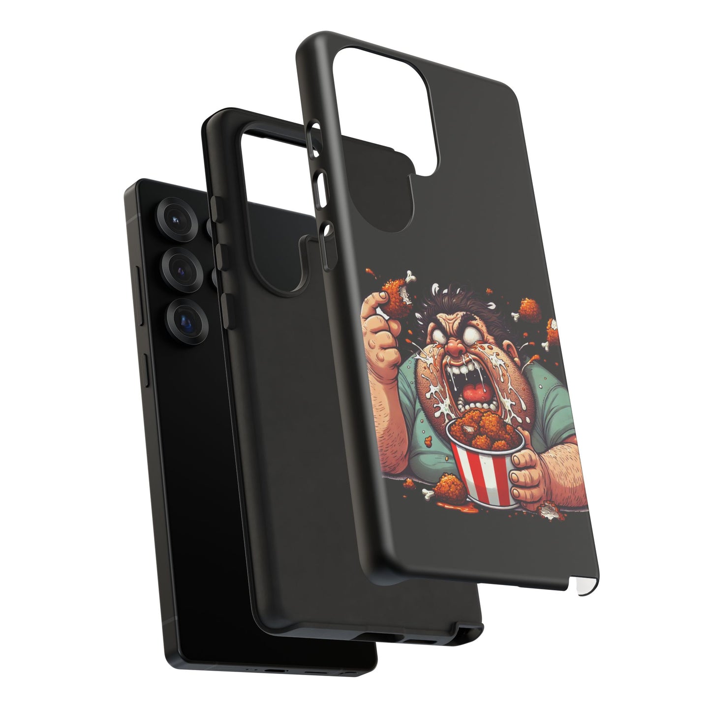 Phone Case — "Tough Cases" Chicken Wing Feast Graphic