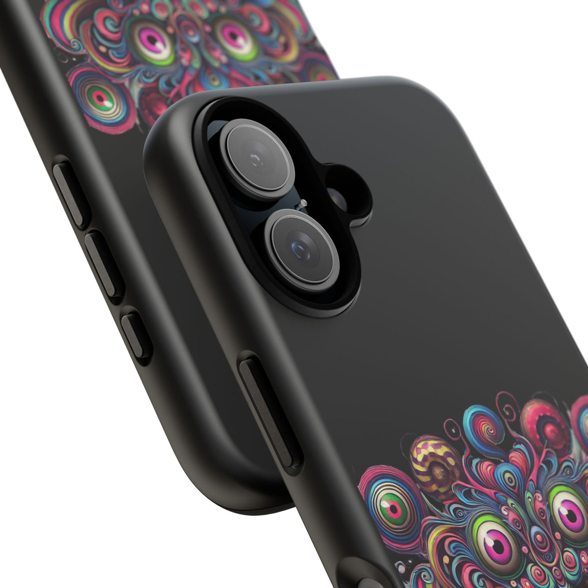 Psychedelic Smiling Eye Cluster Phone Case