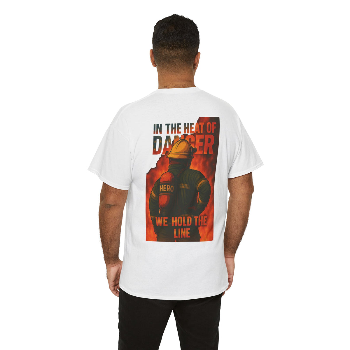 We Hold the Line – Firefighter Valor Tee