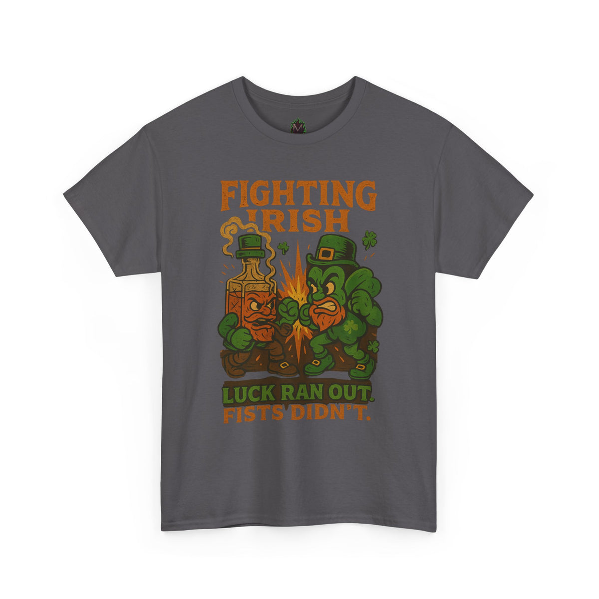 Fighting Irish leprechaun brawl T-Shirt | St. Patrick's Day boxing design