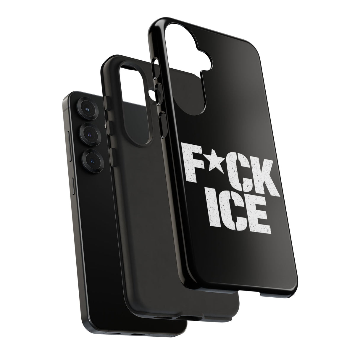 Phone Case — “F*CK ICE” Bold Protest Protective Cover