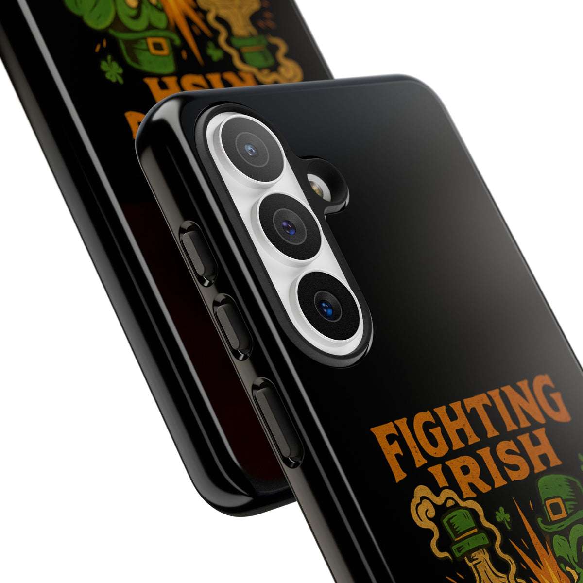 Phone Case — "Fighting Irish: Luck Ran Out, Fists Didn’t" St. Patrick’s Protective Cover