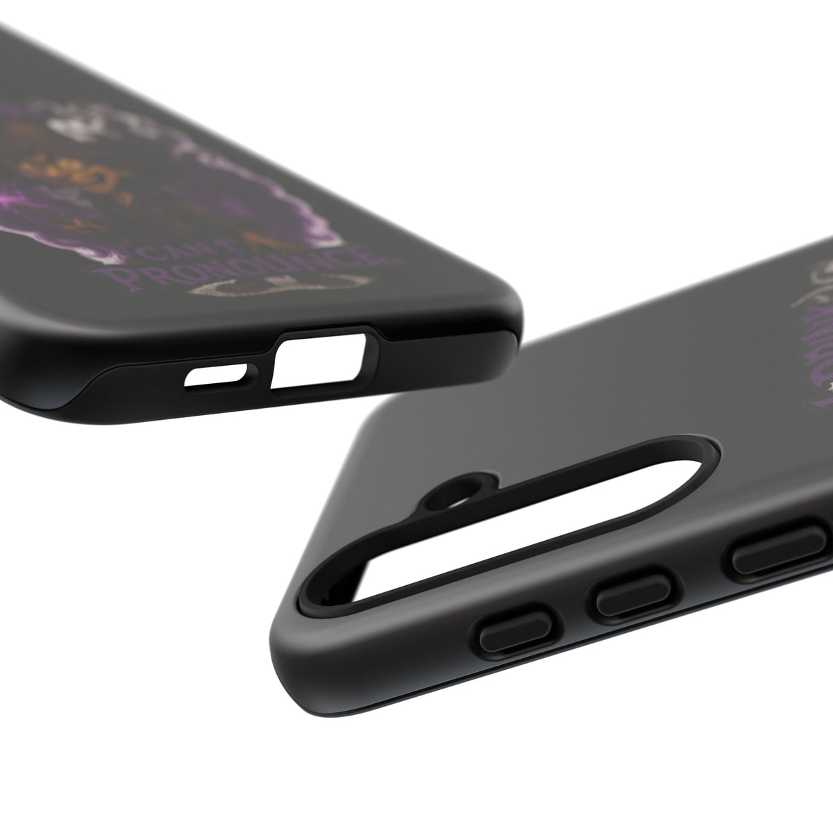 Phone Case — "I Drink, I Can't Pronounce" Witch Design (Spooky Halloween Protective Cover)