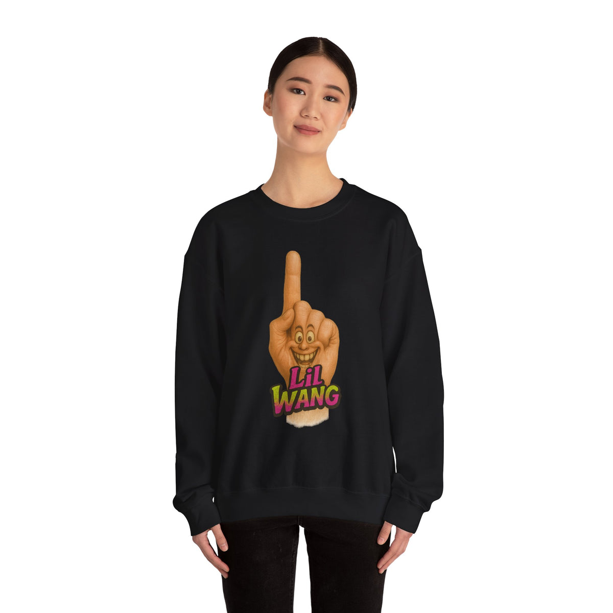 Lil Wang – Finger Character Crewneck