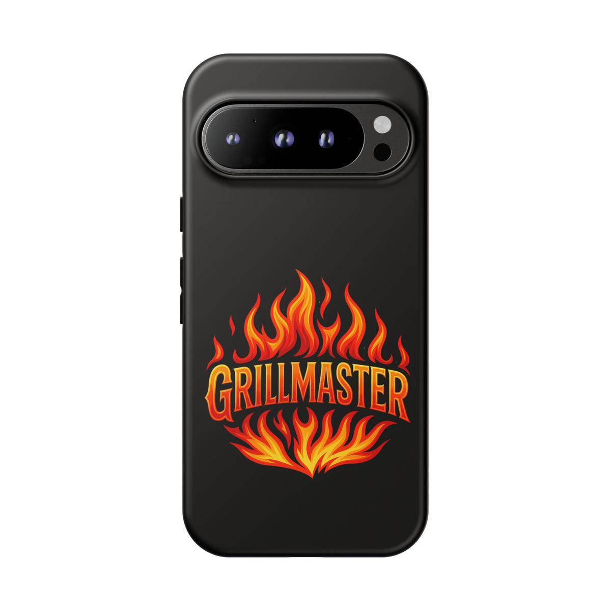 Grillmaster Phone Case — Flame Logo Protective iPhone Cover