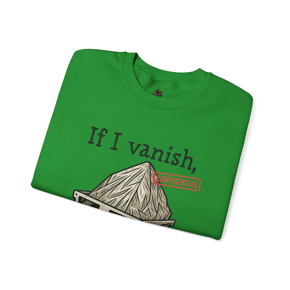 Tell the Pigeons I Knew – Disguised Vanishing Agent Sweatshirt