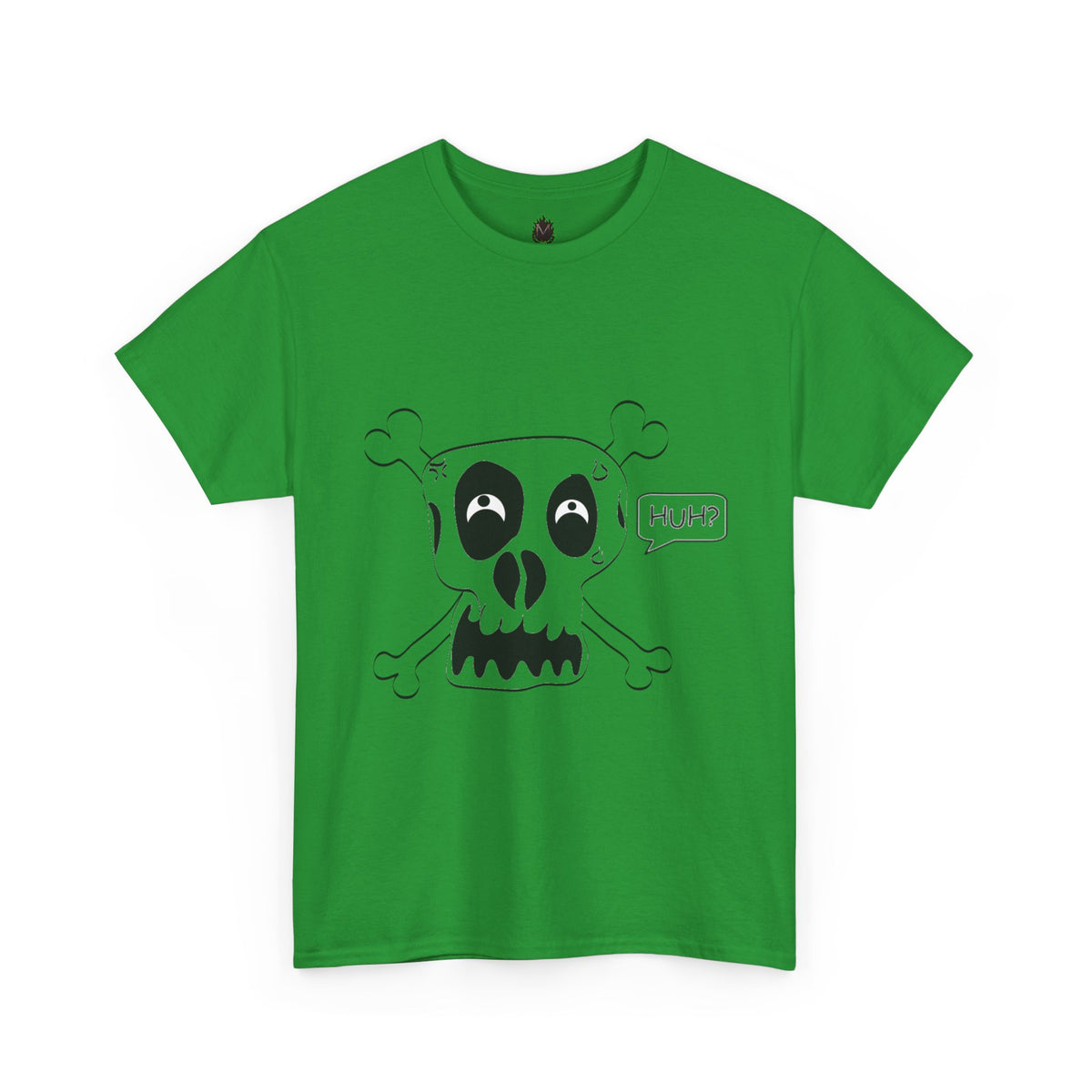 "Huh?" Confused Skull T-Shirt
