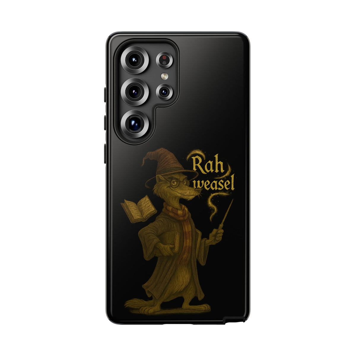Rah Weasel Wizard Phone Case — Cute Fantasy Magical Creature iPhone Cover