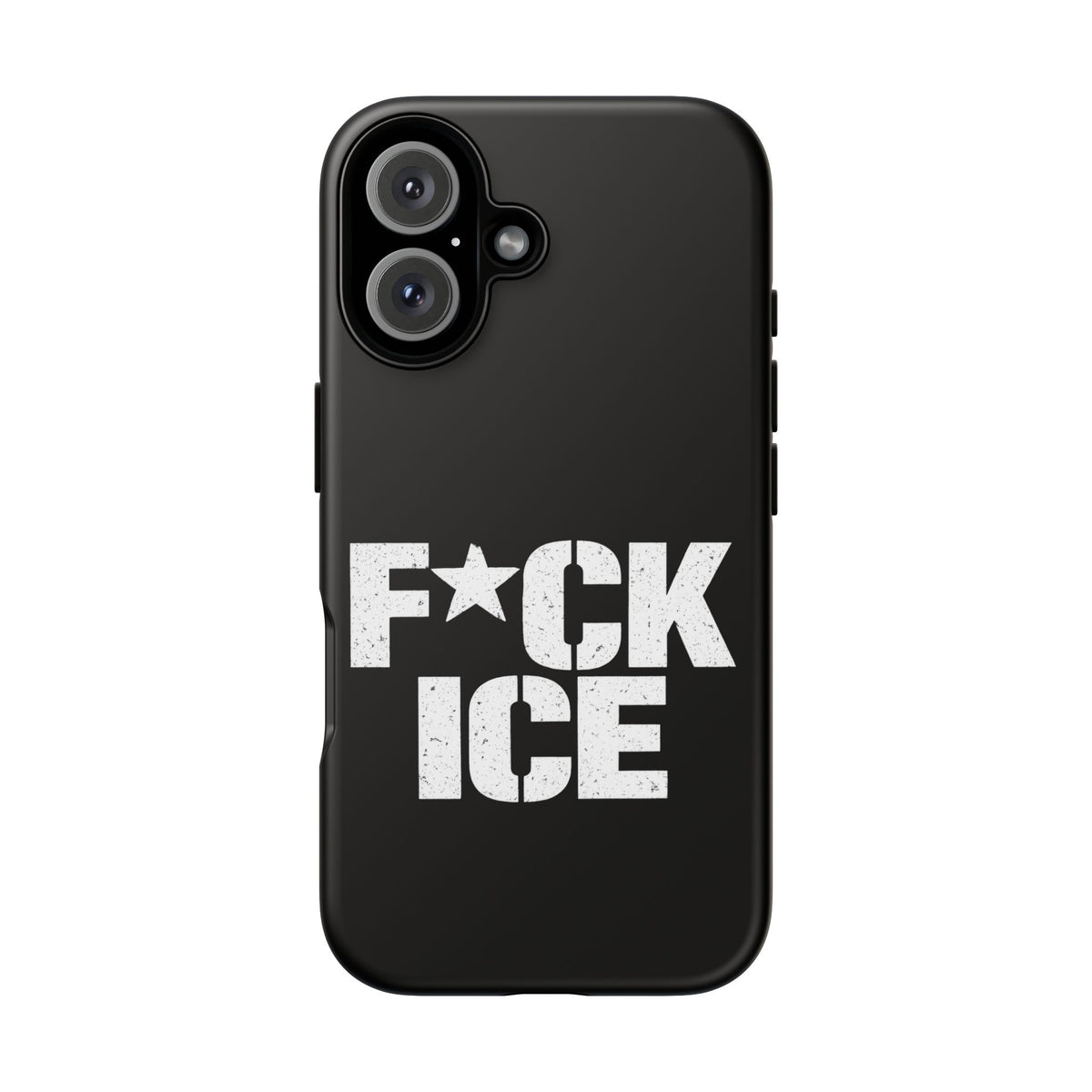 Phone Case — “F*CK ICE” Bold Protest Protective Cover