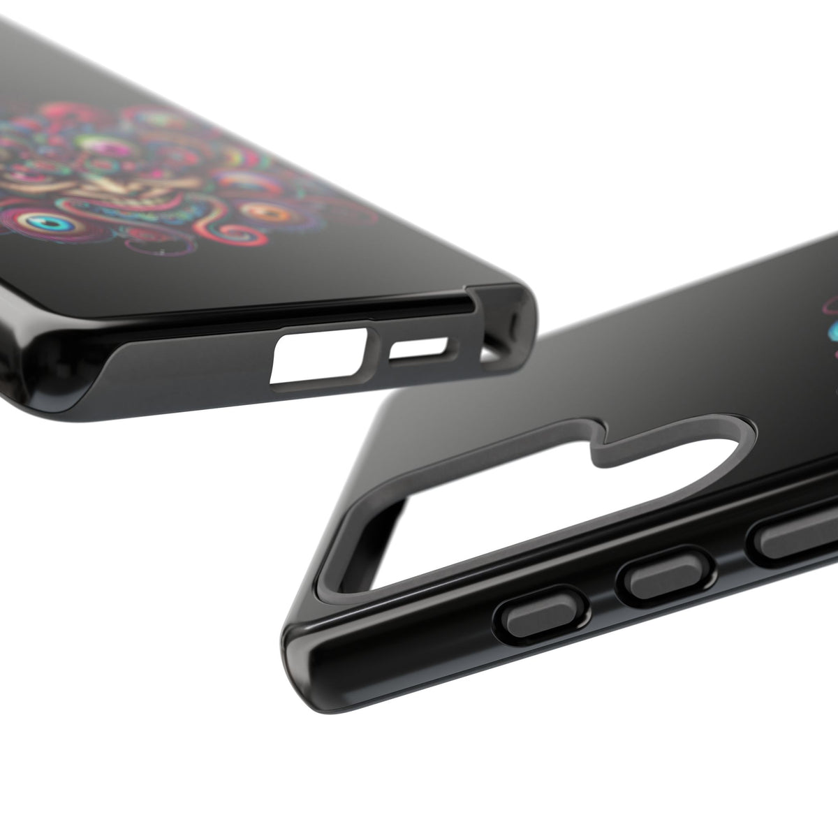 Psychedelic Smiling Eye Cluster Phone Case