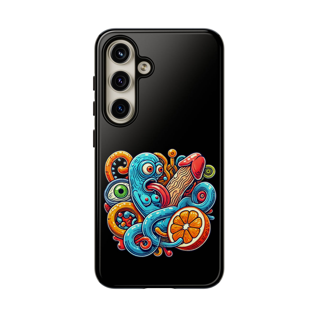 Octopus Surf Phone Case — Colorful Nautical Art Protective Phone Cover