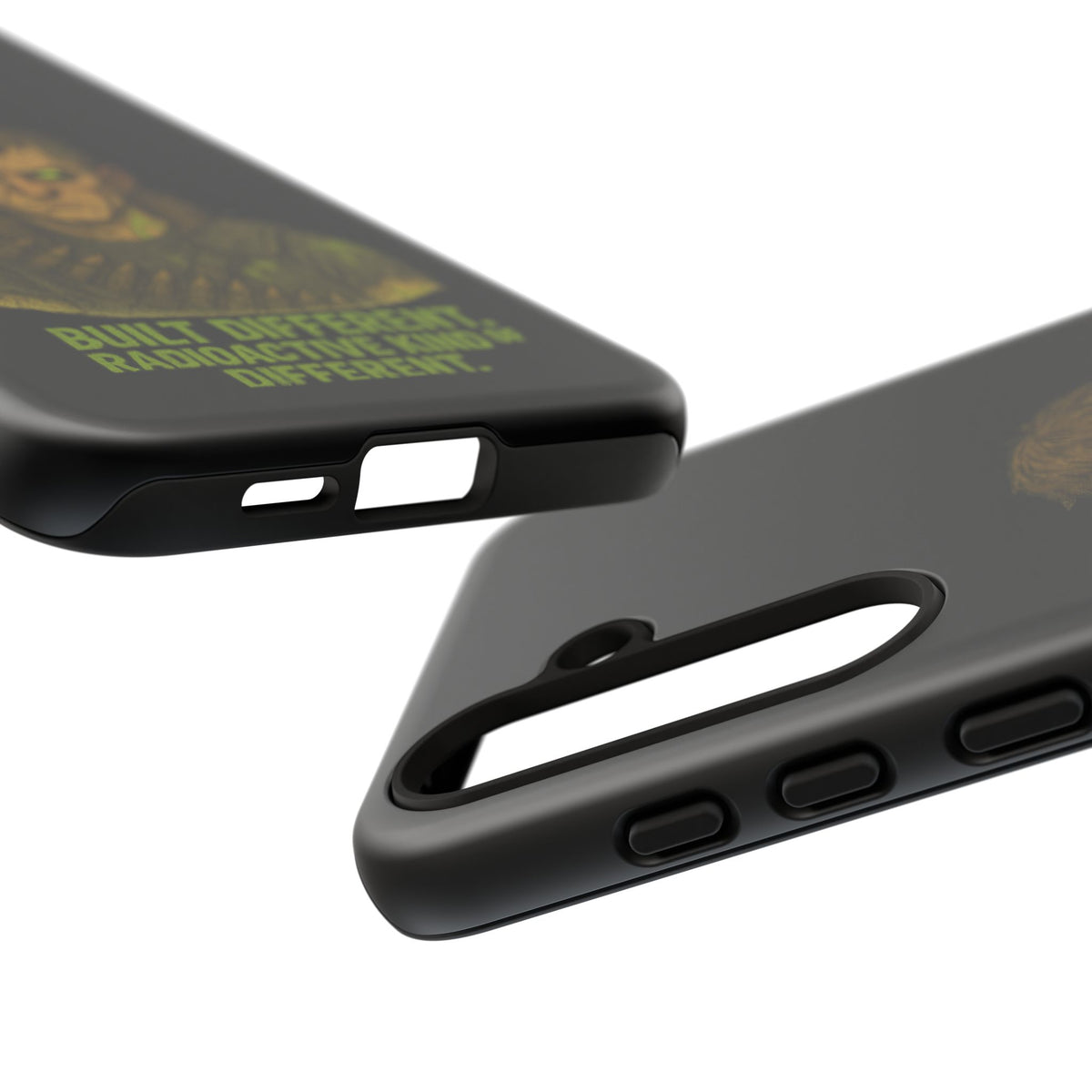 Phone Case — "Built Different, Radioactive Kind of Different" Mutant Design