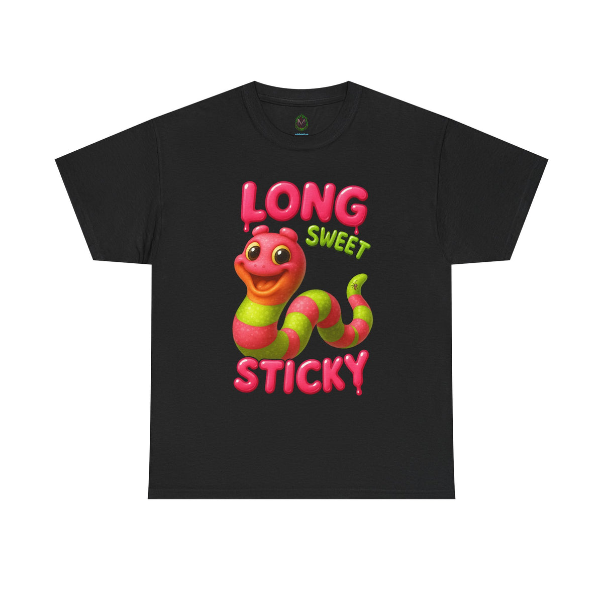 Long. Sweet. Sticky. – Gummy Worm Tee