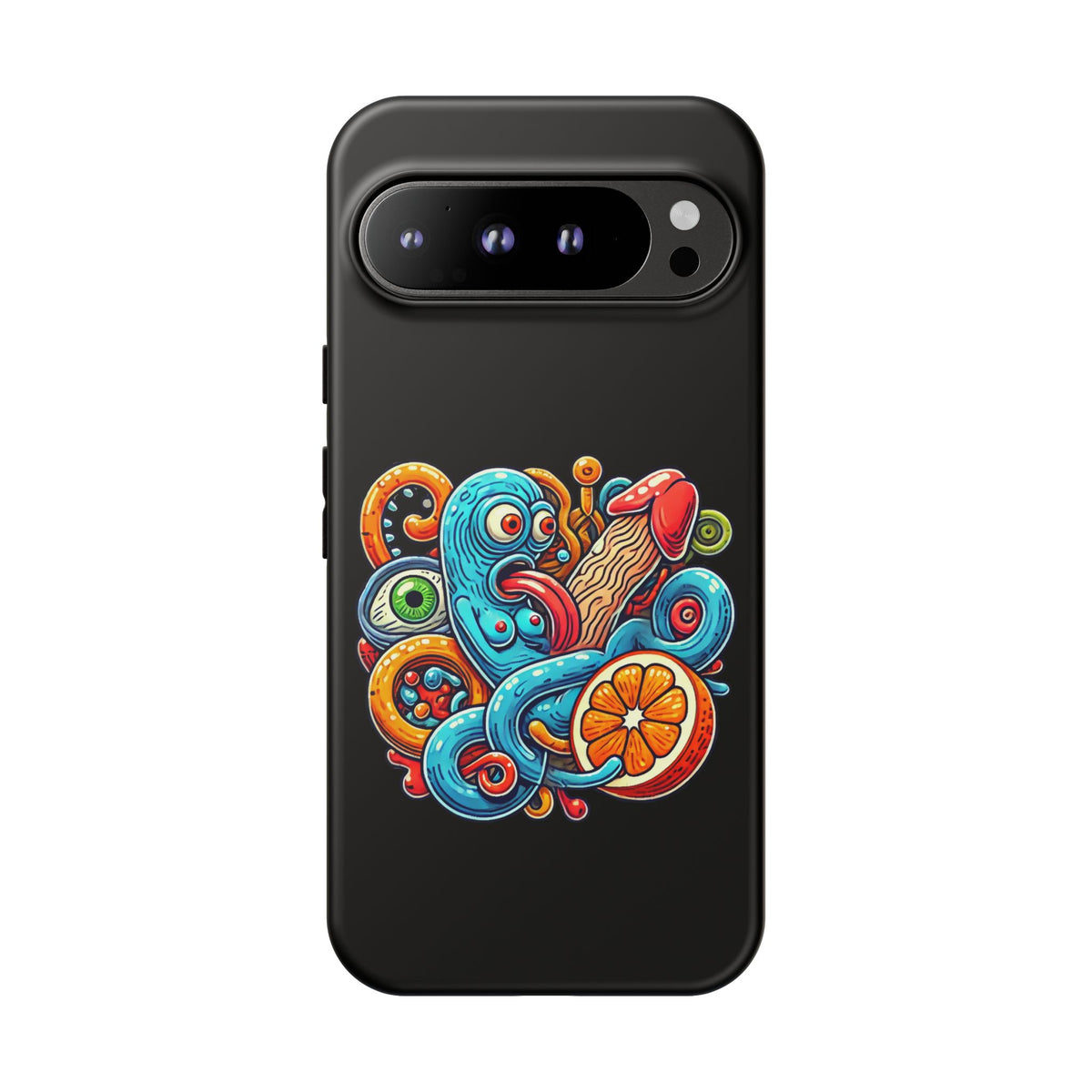 Octopus Surf Phone Case — Colorful Nautical Art Protective Phone Cover