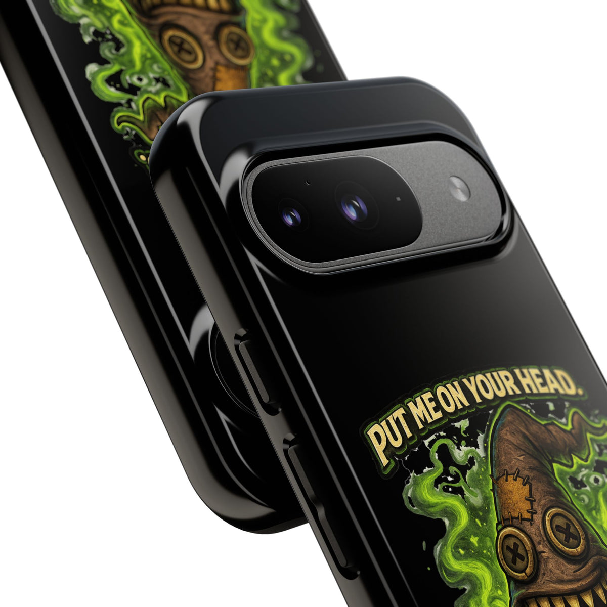 Phone Case — “Put Me On Your Head, I Double Dare You” Scary Witch Hat Design