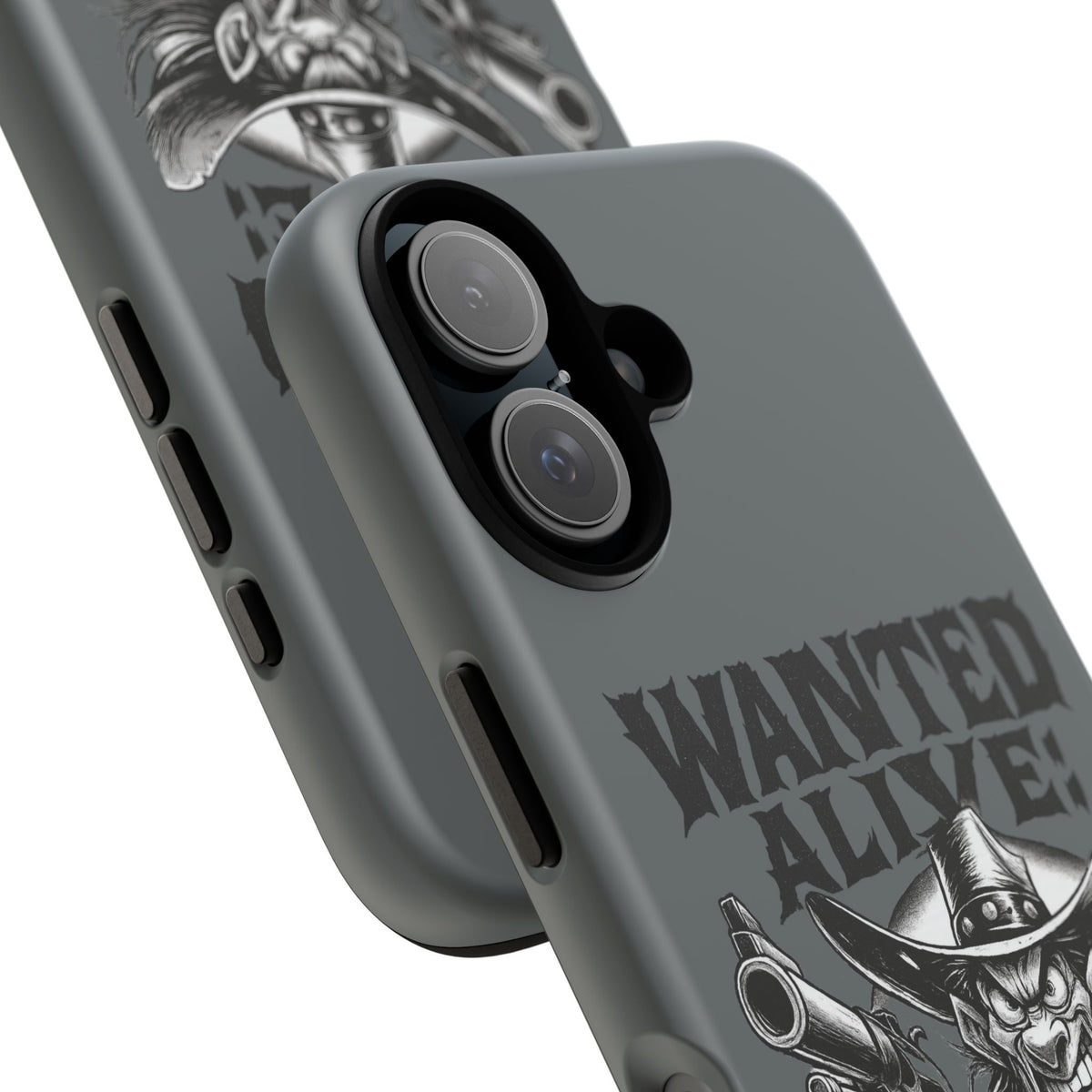Phone Case — "Wanted Alive!" Cowboy Chewin' Tobacco Graphic