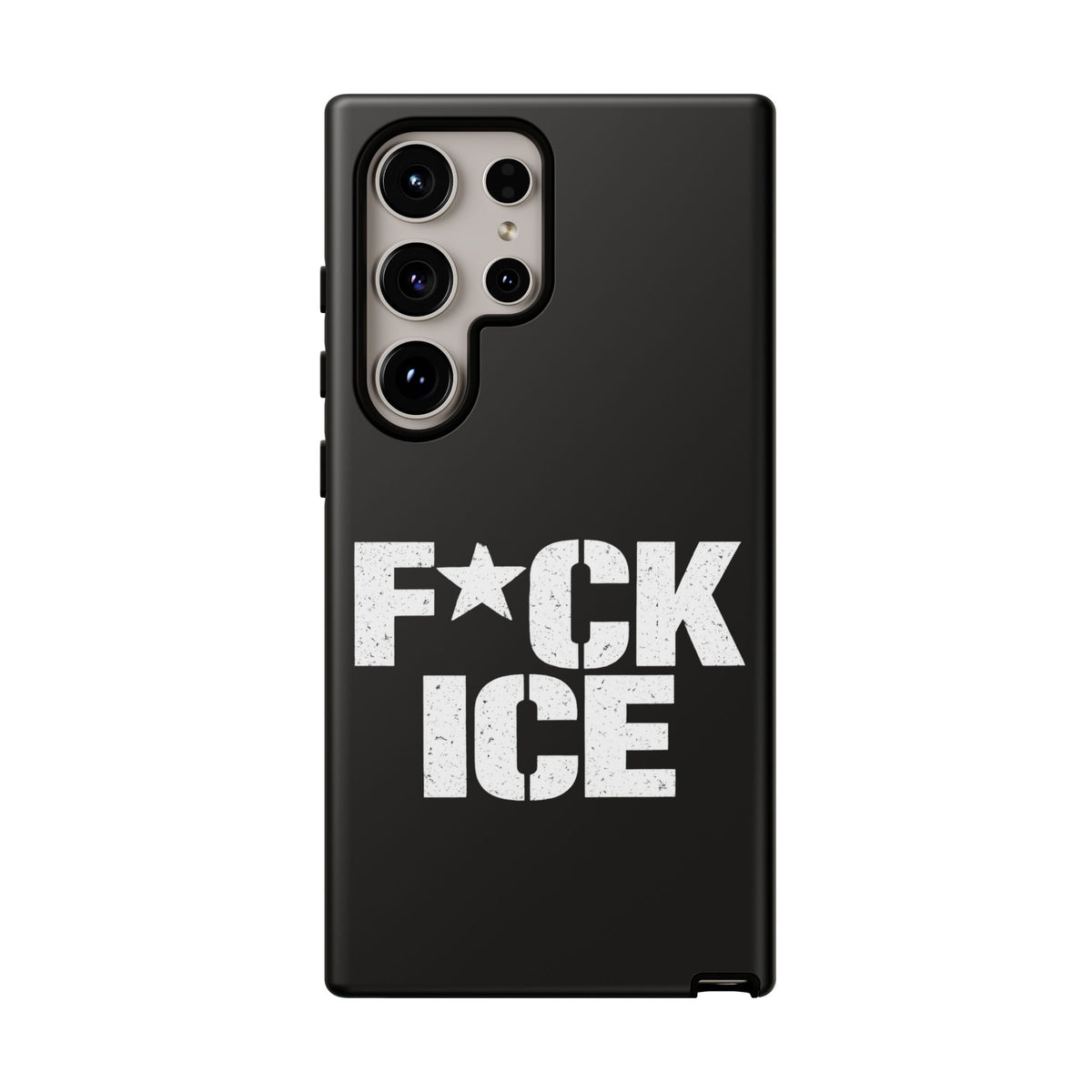 Phone Case — “F*CK ICE” Bold Protest Protective Cover