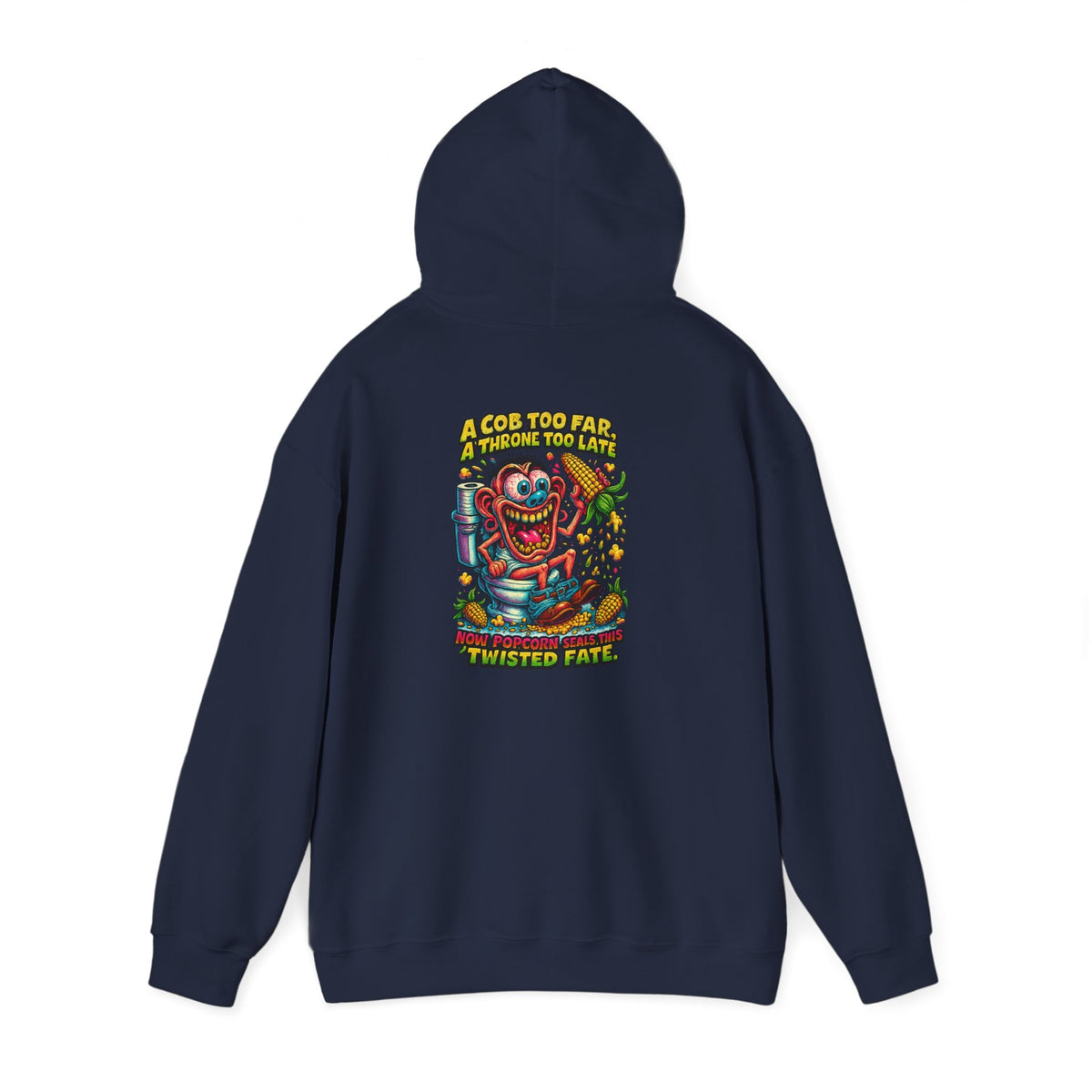 Twisted Fate Clown Hoodie – Retro Horror Skate Graphic Sweatshirt