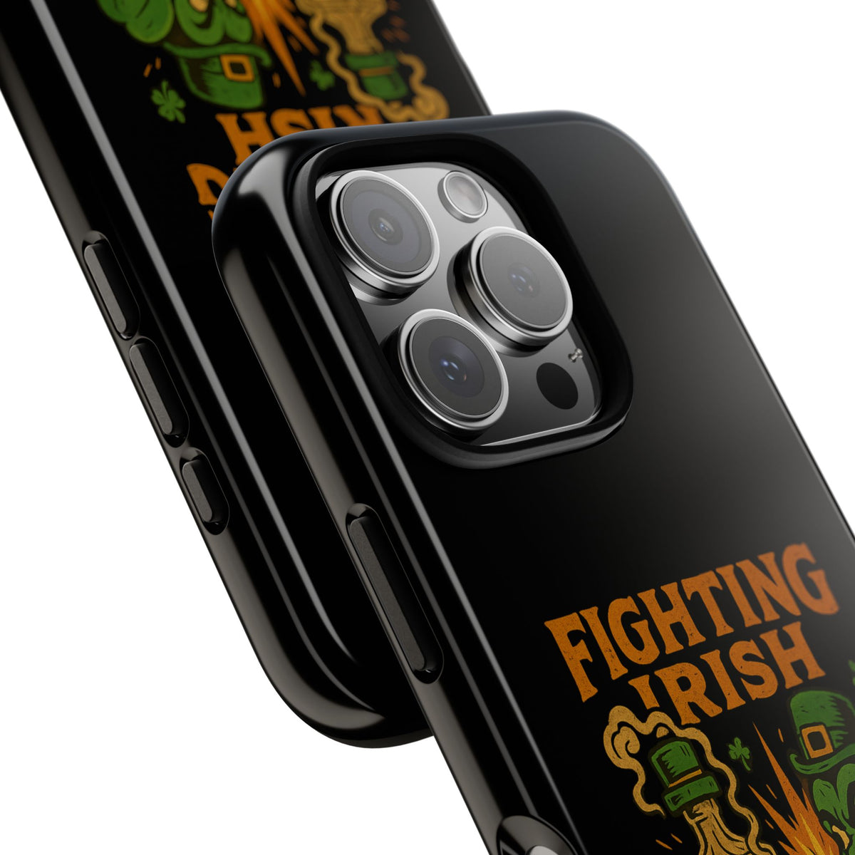 Phone Case — "Fighting Irish: Luck Ran Out, Fists Didn’t" St. Patrick’s Protective Cover