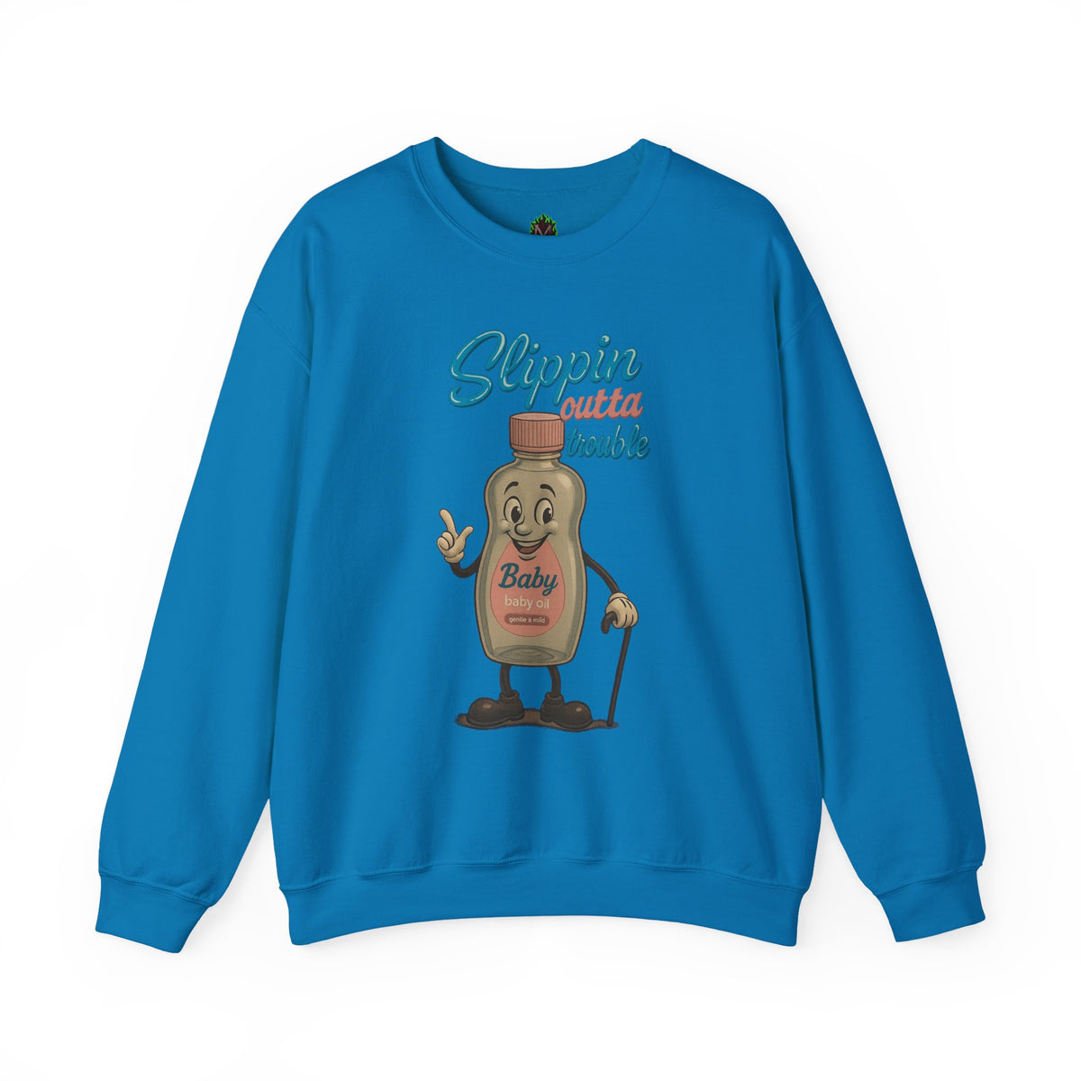 Slippin’ Outta Trouble Crewneck Sweatshirt