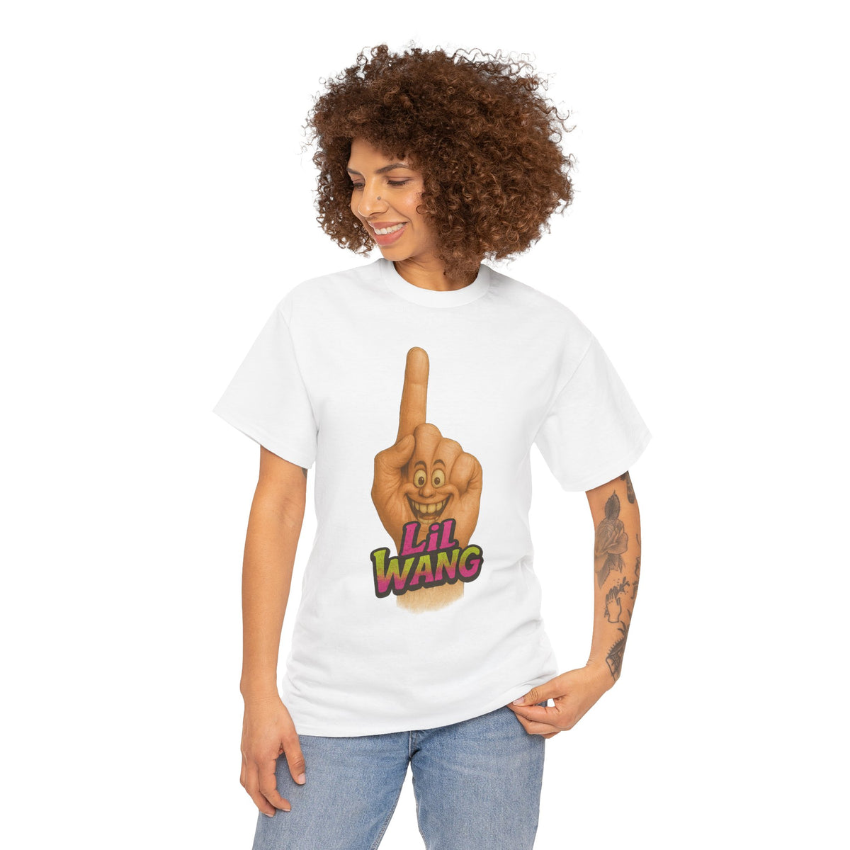 Lil’ Wang – Upward Pointing Finger Tee