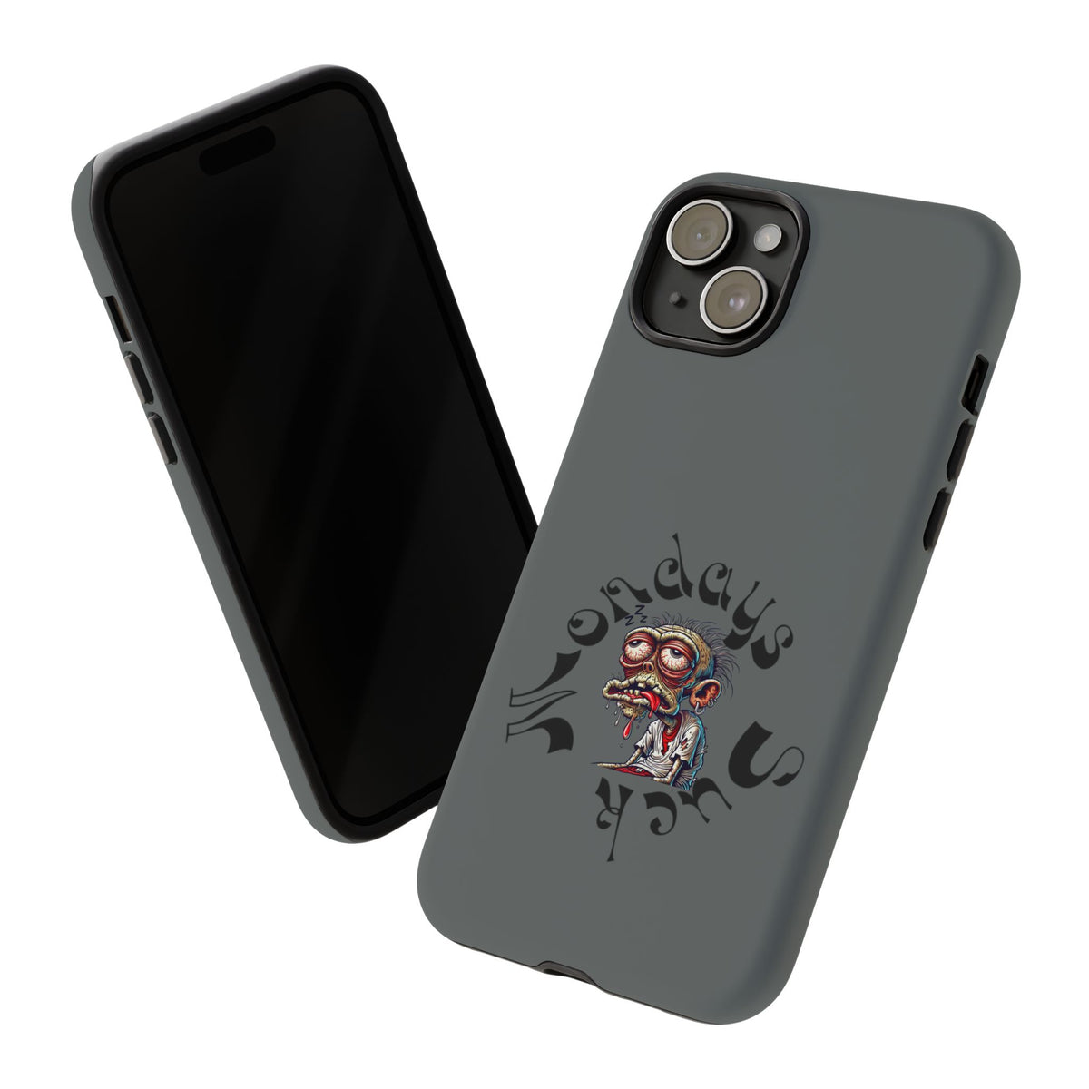 Phone Case — 'Nobody Sucks' Grunge Monster Protective Case