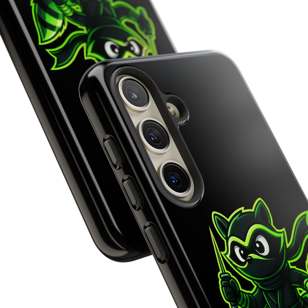 Raccoon Ninja Phone Case — "I Came. I Saw. I Raccooned." Protective iPhone Cover