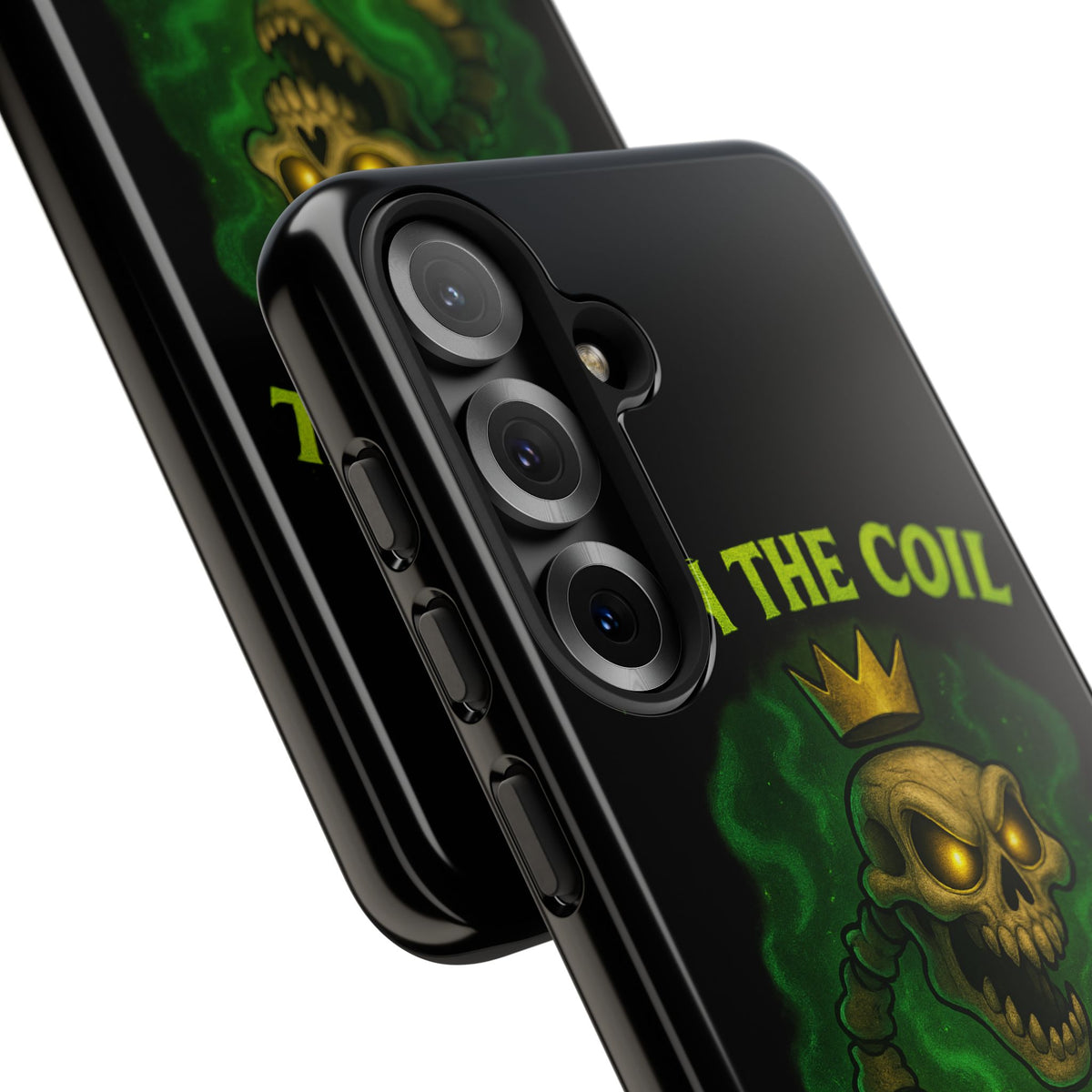 Tough Cases — “I Am The Coil In Your Nightmares” Skull Snake Shockproof Phone Case